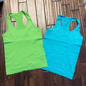 Swiftly racerback tank tops